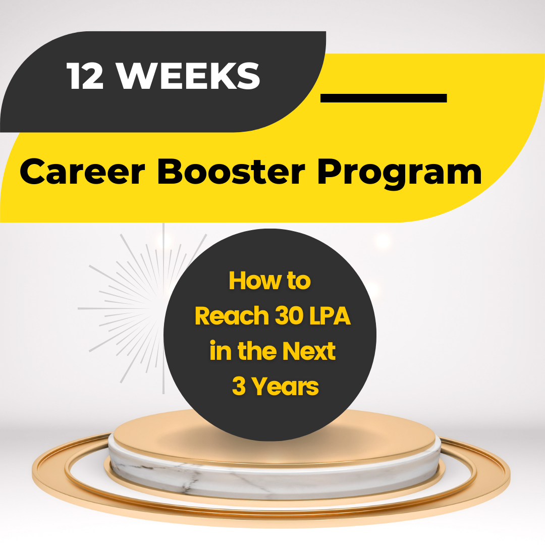 A 12 Weeks Career Booster Program